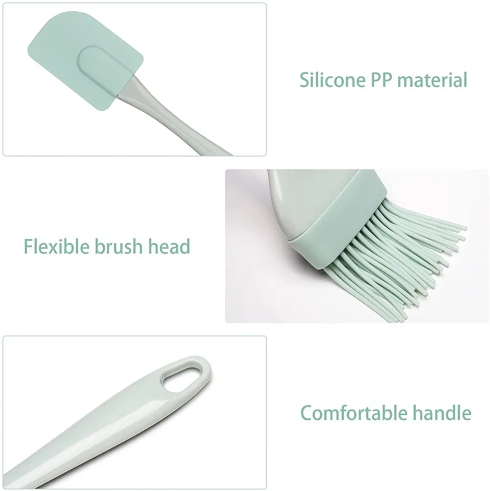 Body Brush - Set di 3 Spatole in Silicone