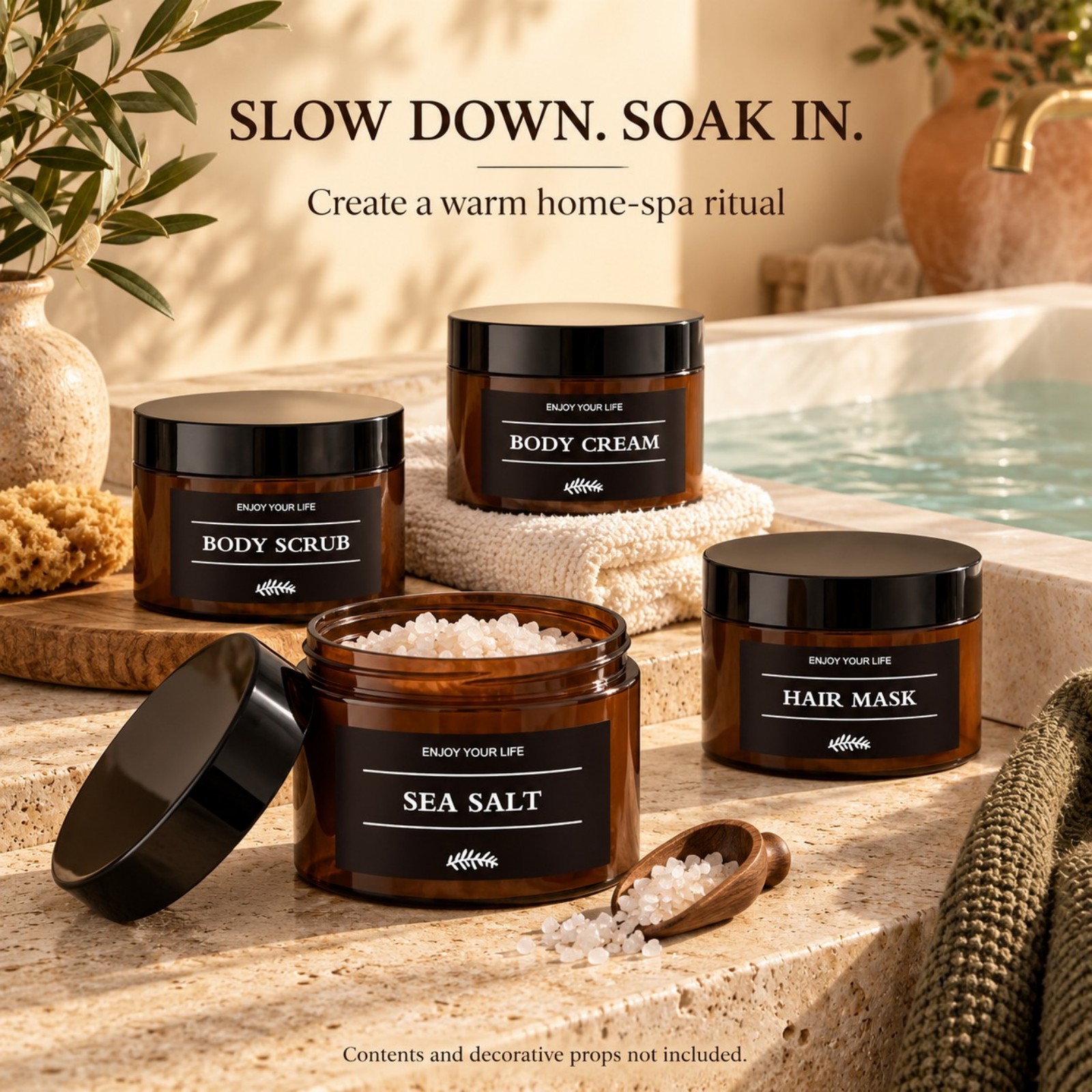 Set da 3 barattoli per la cura - Bath Salts recensione e prezzo