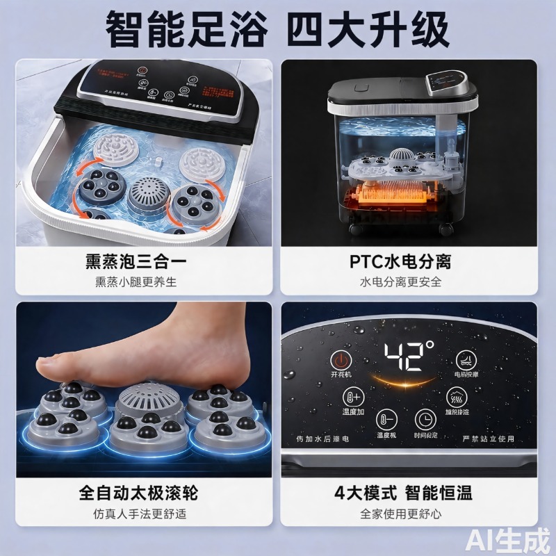 Vasca Elettrica per Pediluvio, - Spa Massager recensione e prezzo